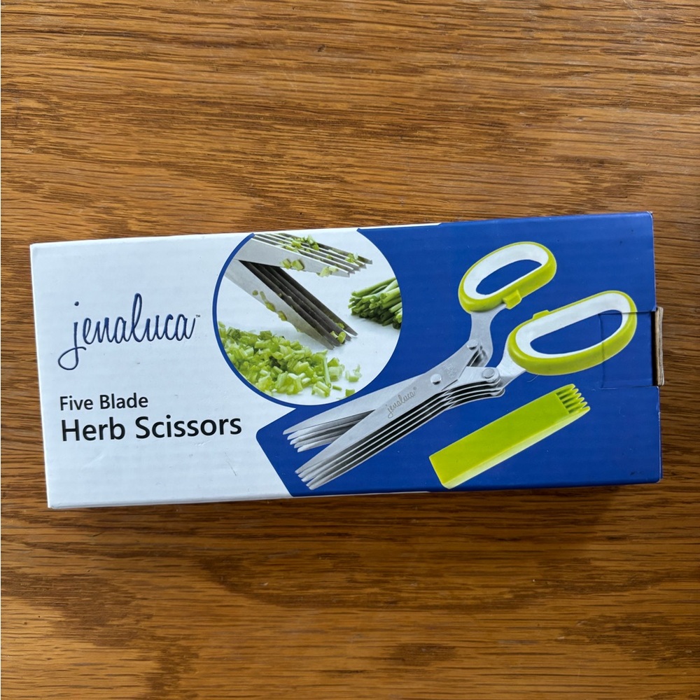 Herb scissors- brand new in box!